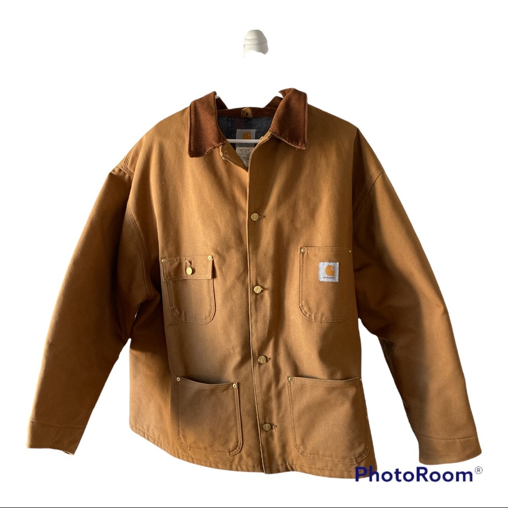 Vintage Carhartt Blanket Lined Duck Jacket - Picture 3 of 16